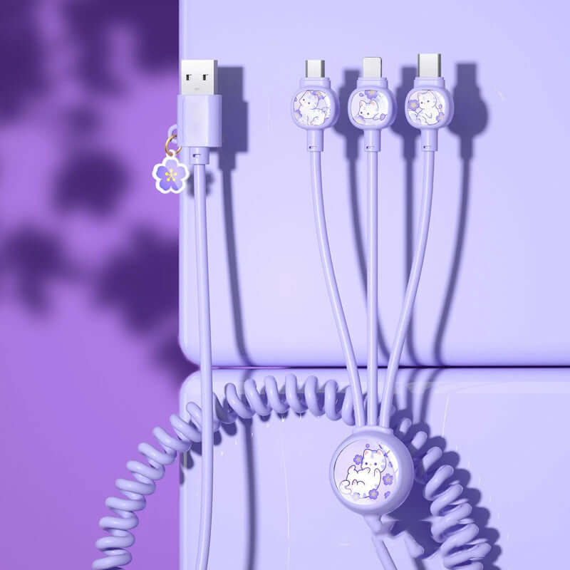 one for three data cables