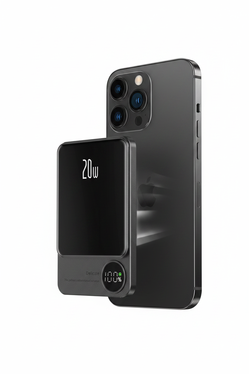 Clean Power Bank - No Text No Background