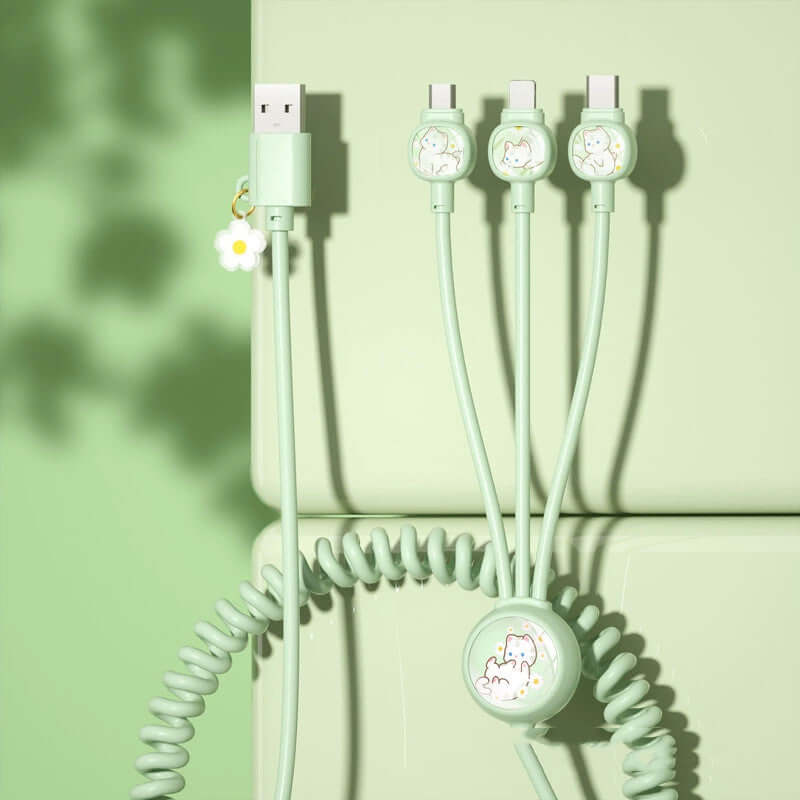 one for three data cables